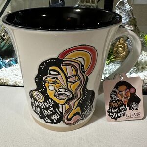 Pink Lomein Eli and Ana Mug "Embrace All That Is You" Cup 17 oz New